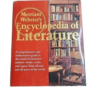 Merriam-Webster's Encyclopedia of Literature, Hardcover